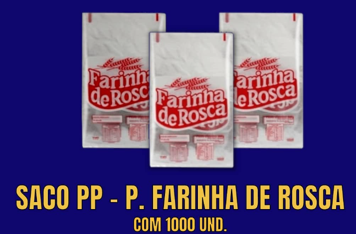 Saco PP. - P. Farinha de Rosca